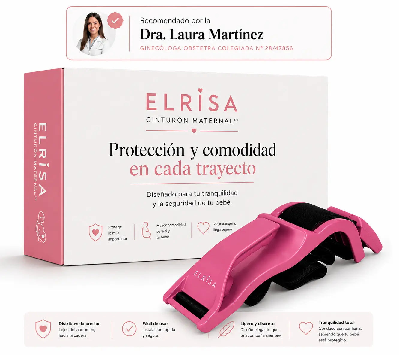 ELRISA Cinturón Maternal™